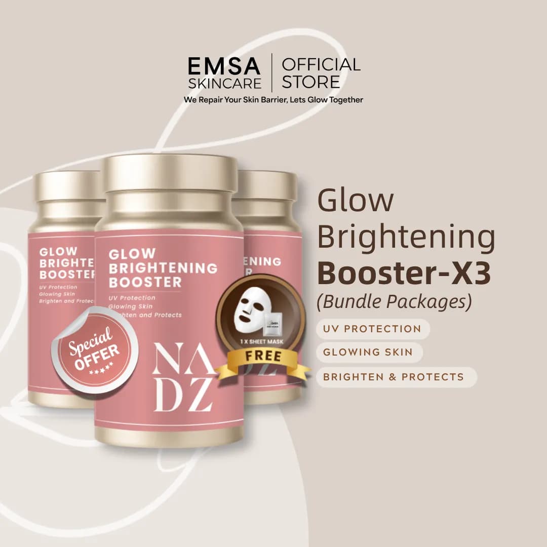 Glow Brightening Boosters x 3